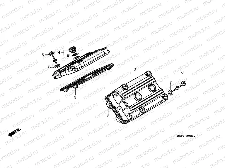 E-2 VALVE COVER