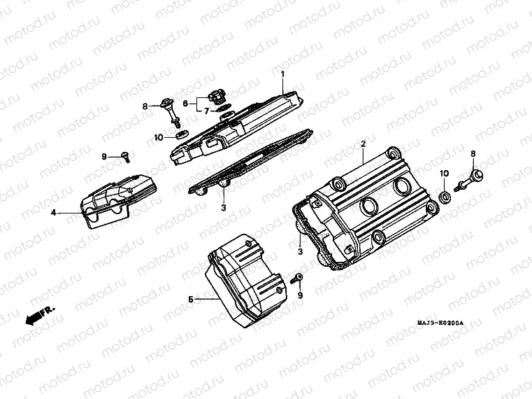 E-2 VALVE COVER