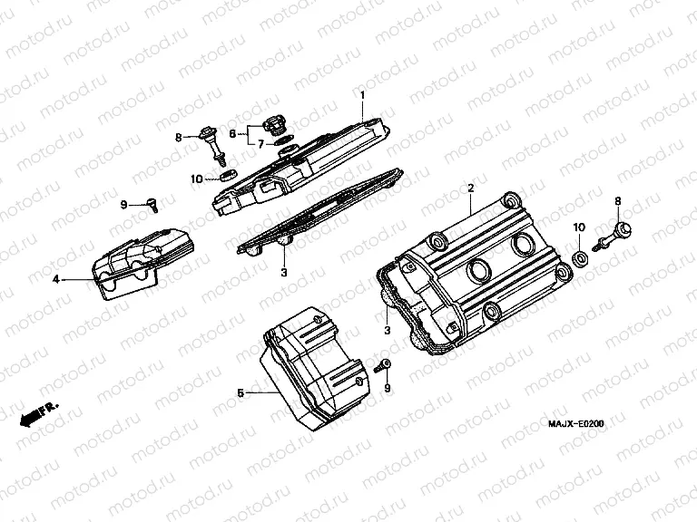 E-2 VALVE COVER