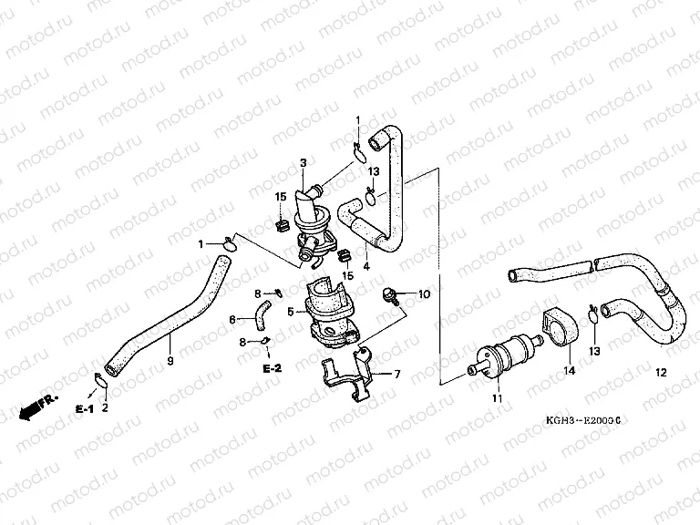 E-20 AIR INJECTION CONTROLVALVE