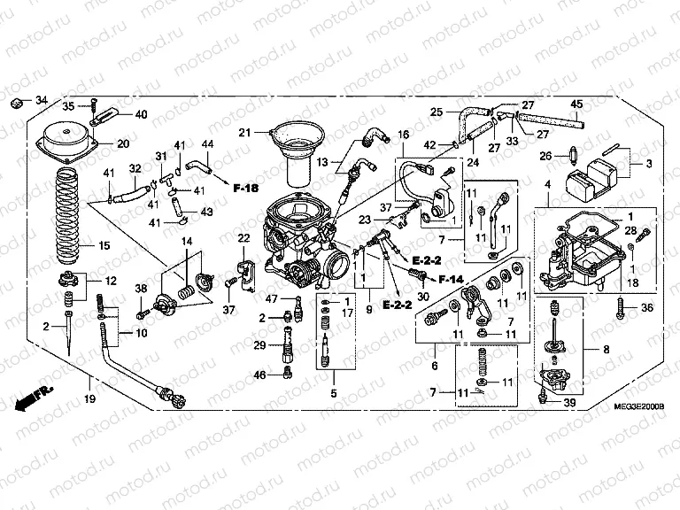 E-20 CARBURETOR
