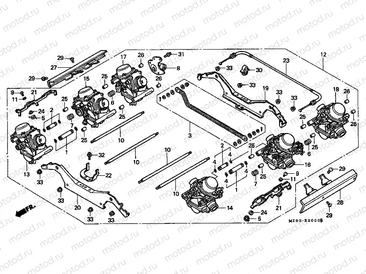 E-20 CARBURETOR INSTALLATION.