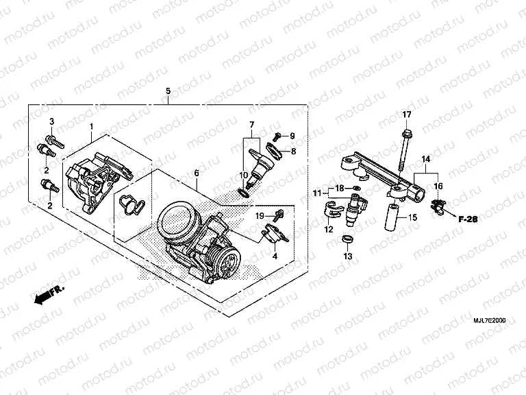 E-20 THROTTLE HOUSING