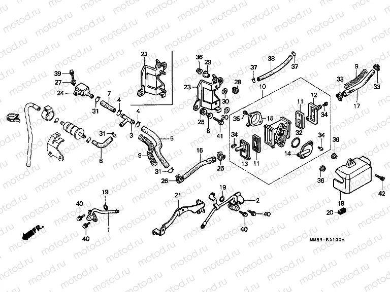 E-21 AIR INTAKE VALVE (AR / SW)