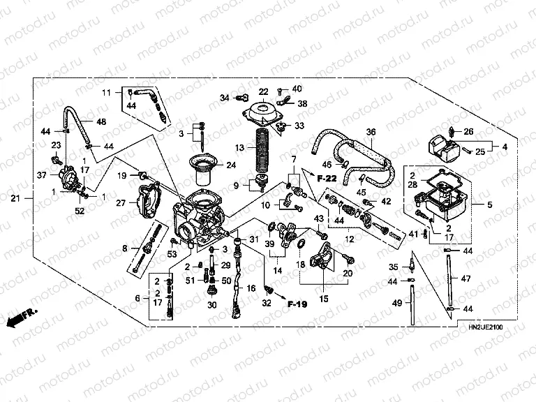 E-21 CARBURETOR