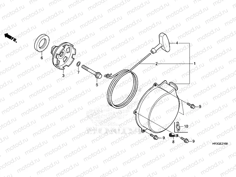 E-21 RECOIL STARTER
