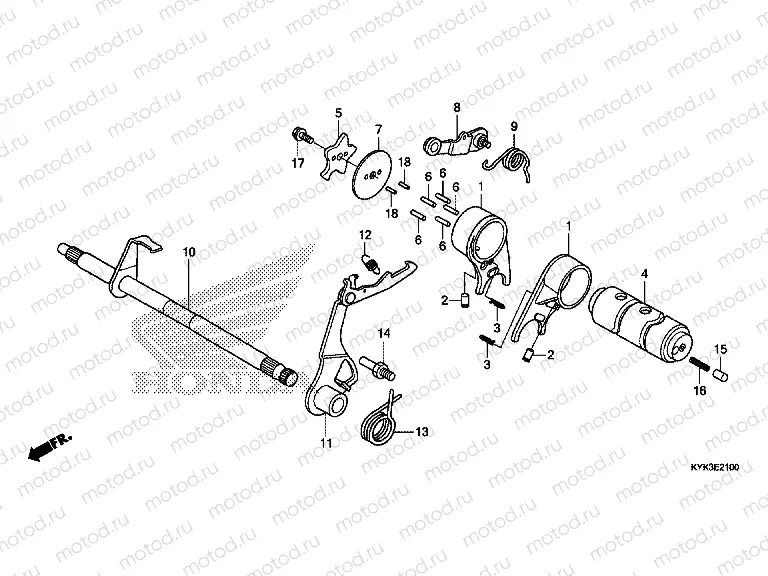 E-21 TRANSMISSION DRUM