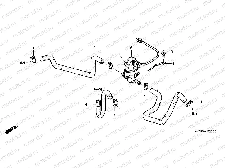 E-22 AIR BLOW CONTROL VALVE