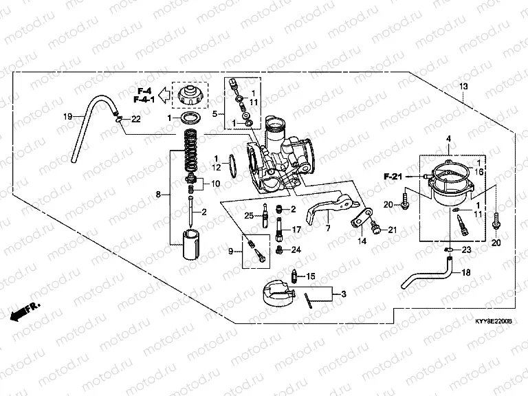 E-22 CARBURETOR