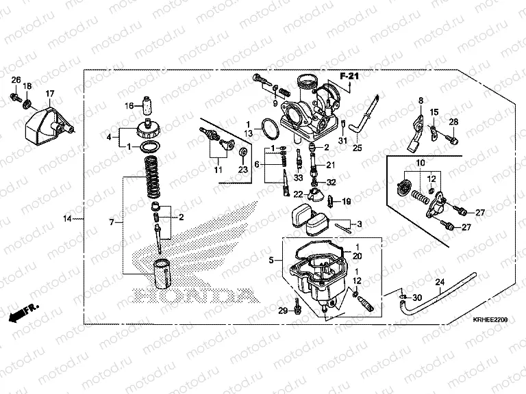 E-22 CARBURETOR