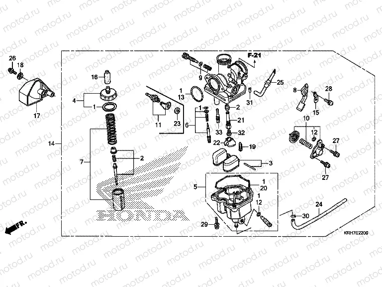E-22 CARBURETOR