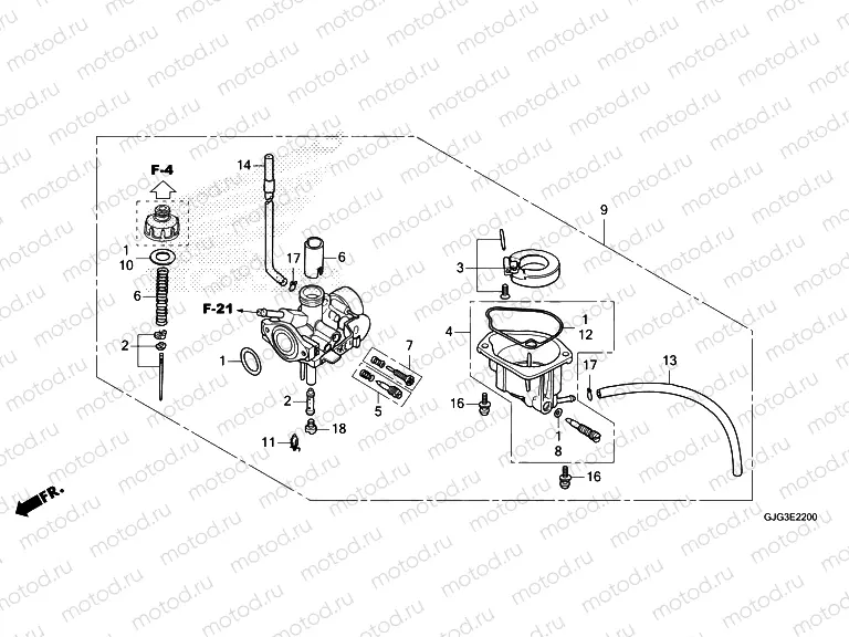 E-22 CARBURETOR