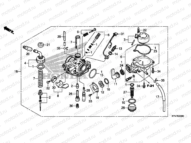 E-22 CARBURETOR