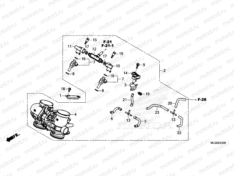 E-23 THROTTLE BODY