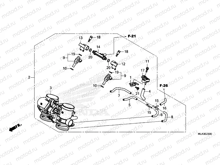 E-23 THROTTLE BODY