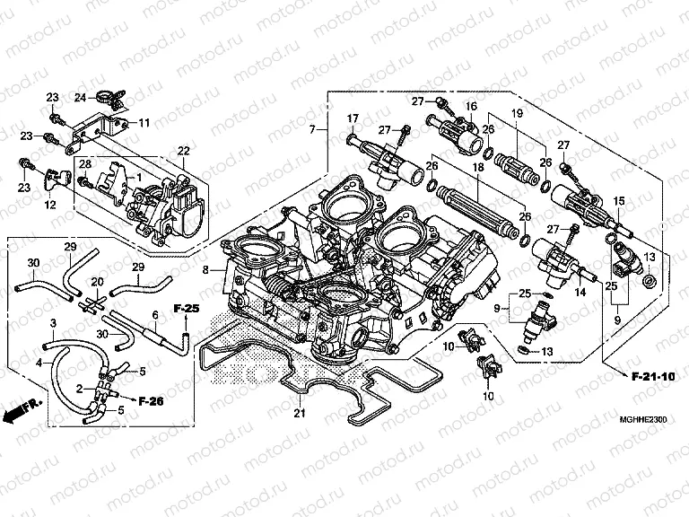 E-23 THROTTLE BODY