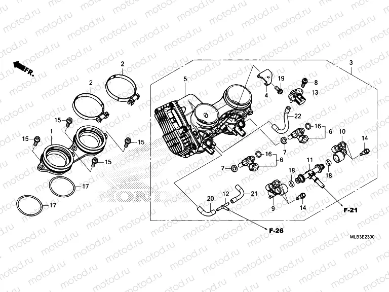 E-23 THROTTLE BODY