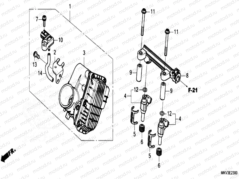 E-23 THROTTLE BODY