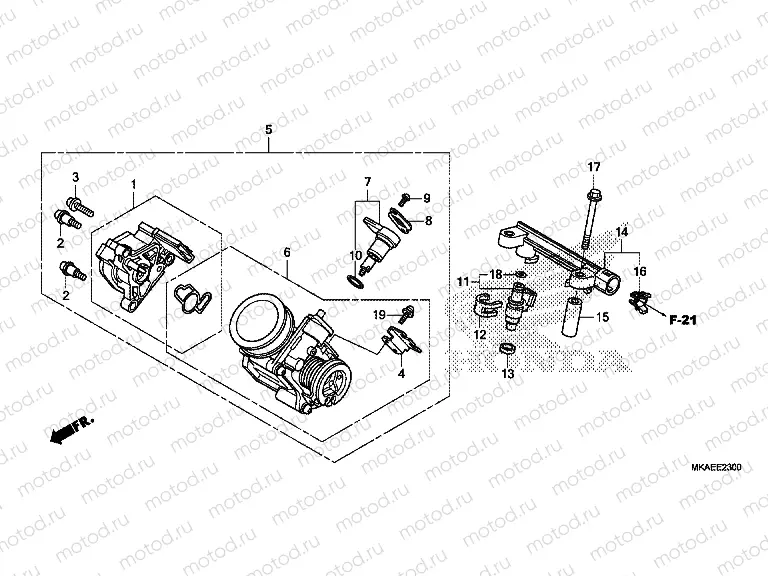 E-23 THROTTLE BODY