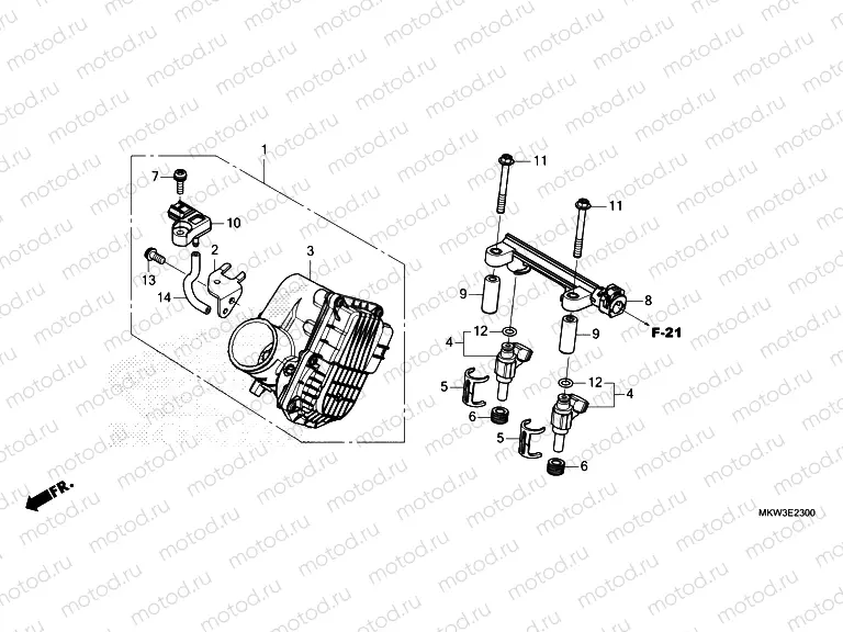 E-23 THROTTLE BODY