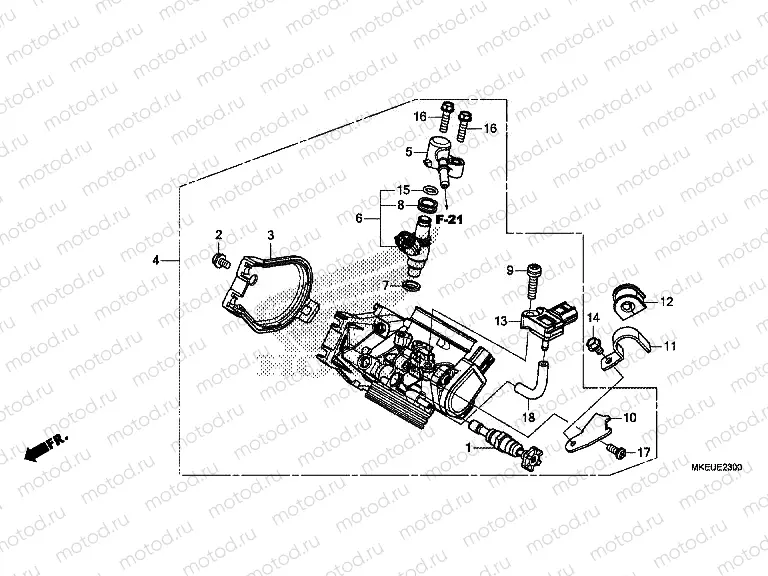 E-23 THROTTLE BODY