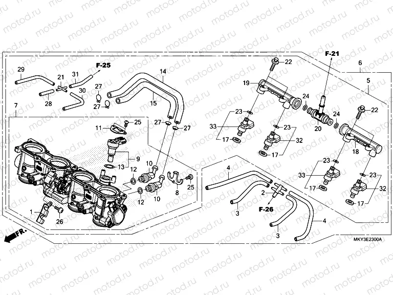E-23 THROTTLE BODY