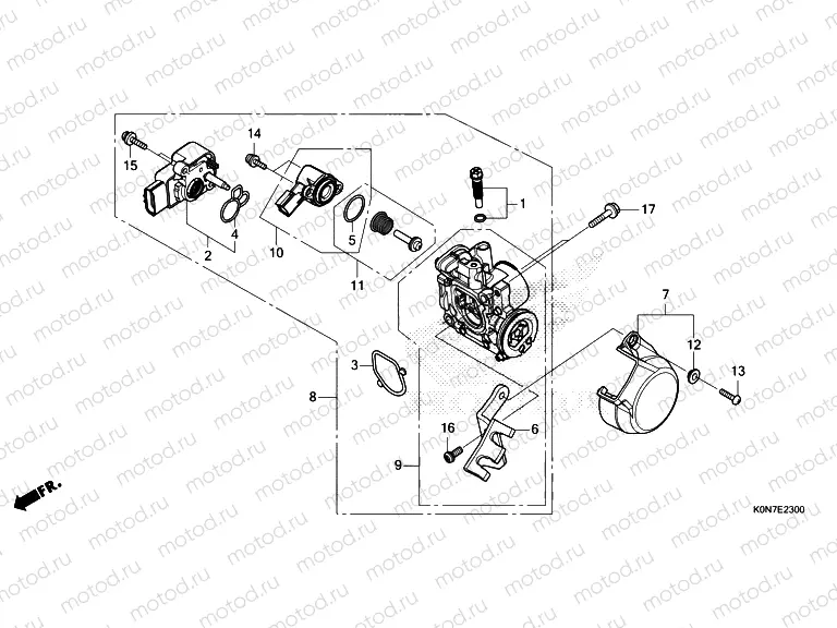 E-23 THROTTLE BODY