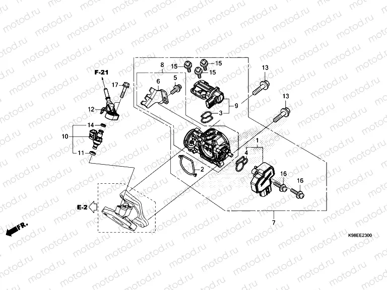 E-23 THROTTLE BODY
