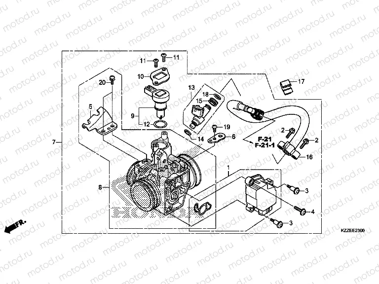 E-23 THROTTLE BODY