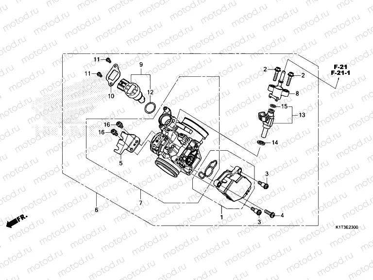 E-23 THROTTLE BODY