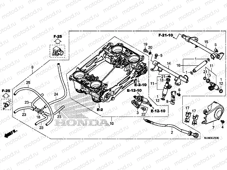 E-23 THROTTLE HOUSING