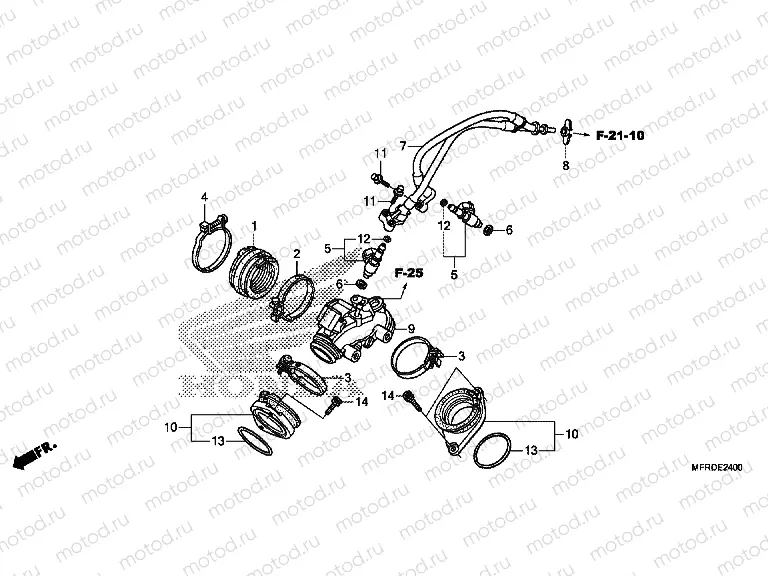 E-24 SUCTION PIPE / INJECTOR