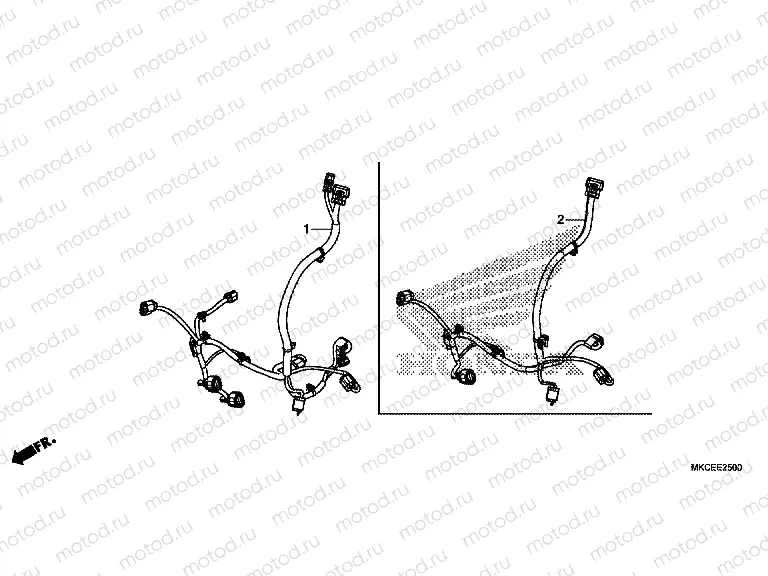 E-25 ENGINE SUB CORD