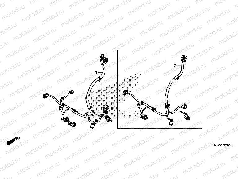 E-25 ENGINE SUB CORD