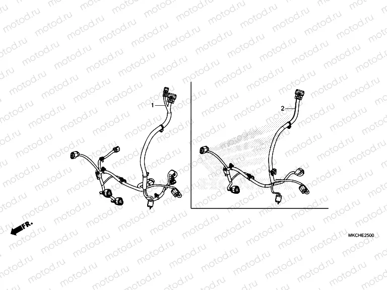 E-25 ENGINE SUB CORD