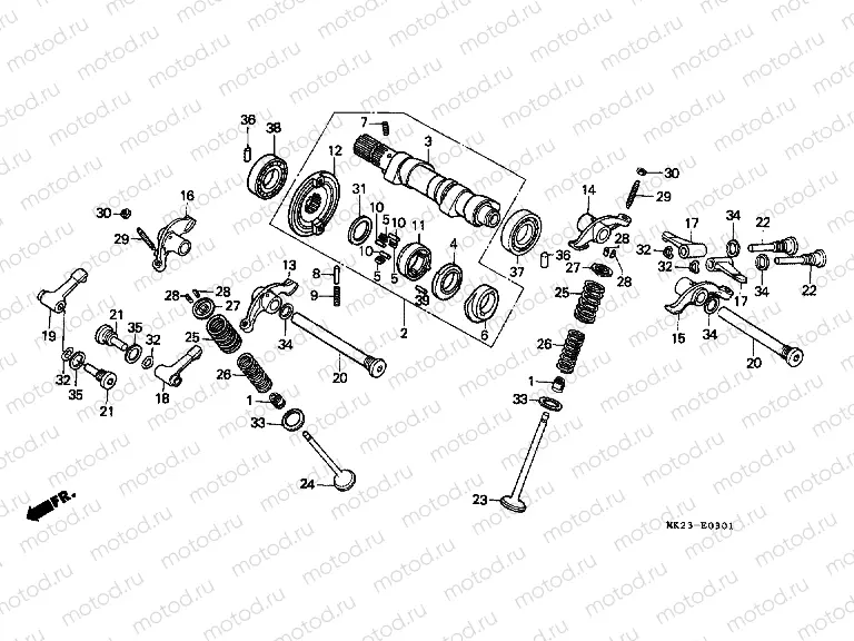 E-3-1 CAMSHAFT / VALVE