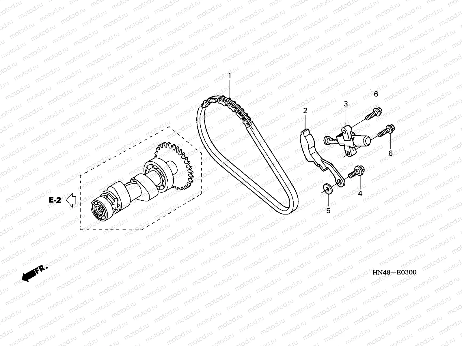 E-3 CAM CHAIN