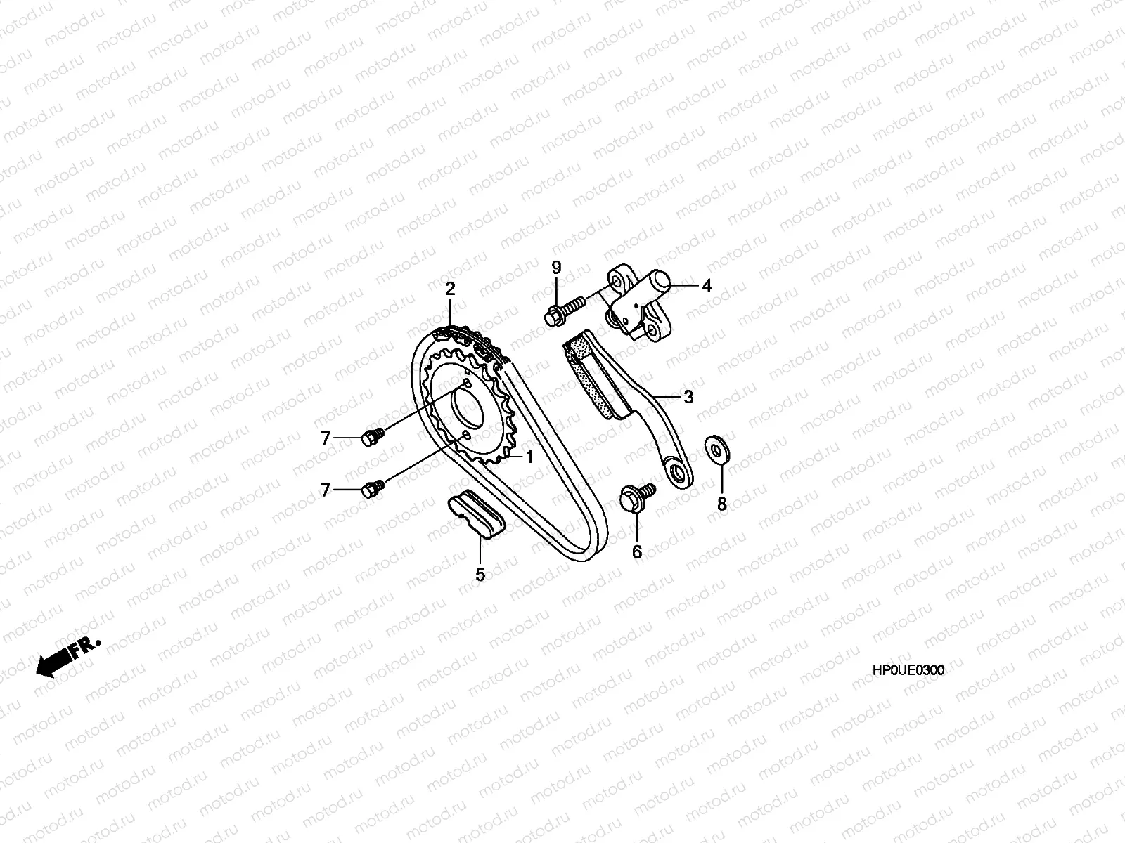 E-3 CAM CHAIN