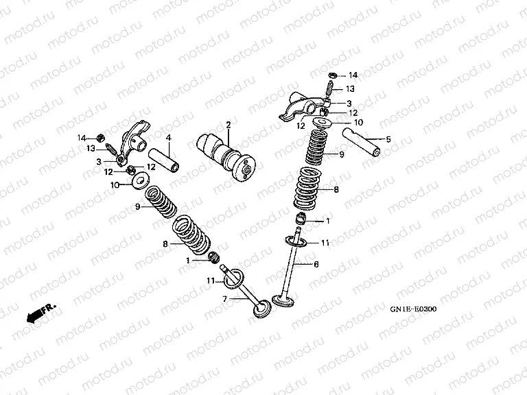 E-3 CAMSHAFT