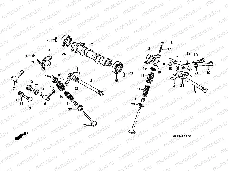 E-3 CAMSHAFT / VALVE (1)