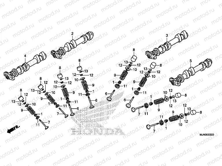E-3 CAMSHAFT / VALVE