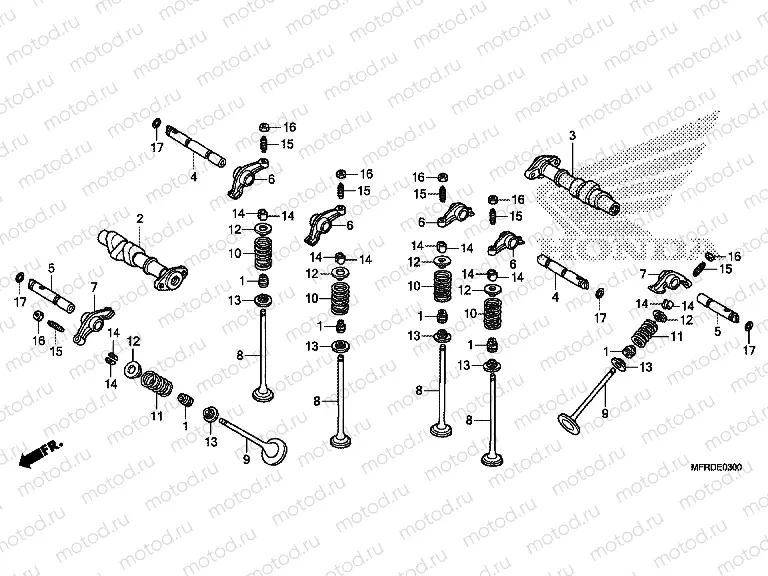 E-3 CAMSHAFT / VALVE