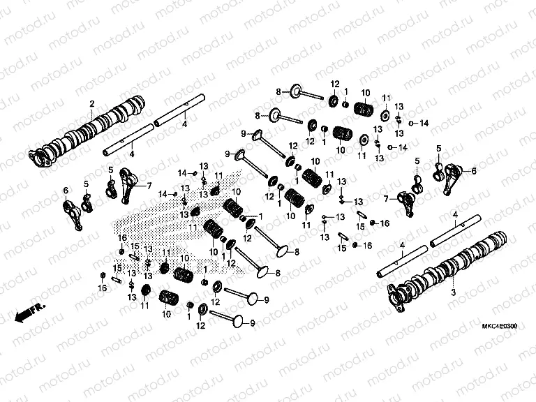 E-3 CAMSHAFT / VALVE