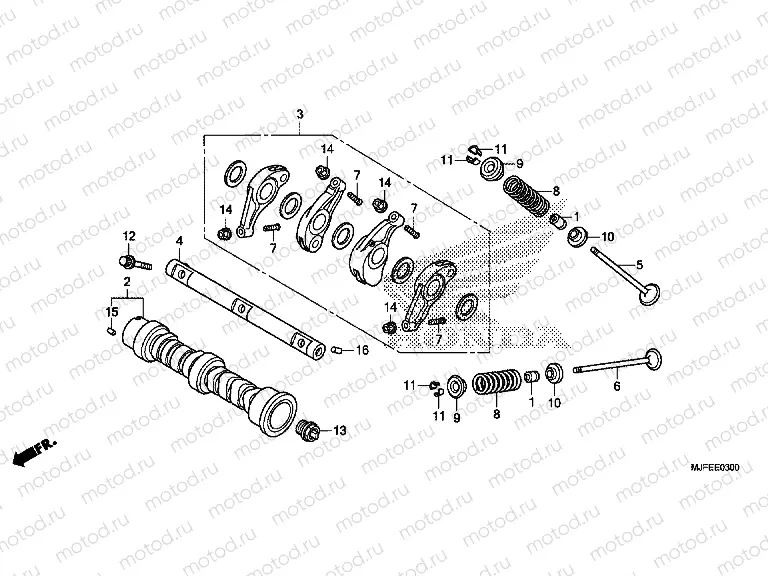 E-3 CAMSHAFT / VALVE