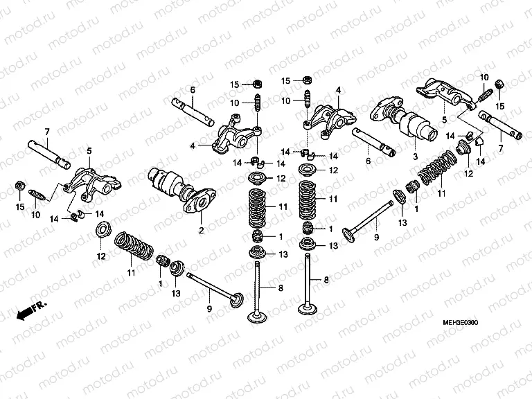 E-3 CAMSHAFT / VALVE