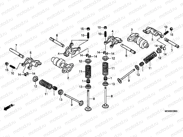 E-3 CAMSHAFT / VALVE