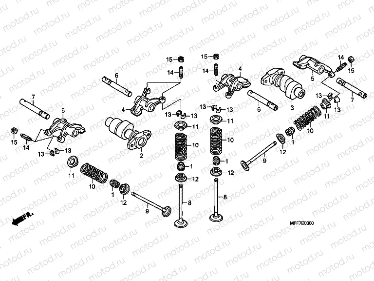 E-3 CAMSHAFT / VALVE