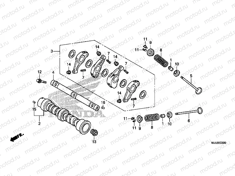 E-3 CAMSHAFT / VALVE