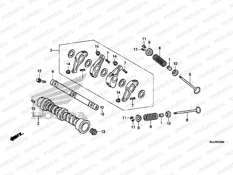 E-3 CAMSHAFT / VALVE