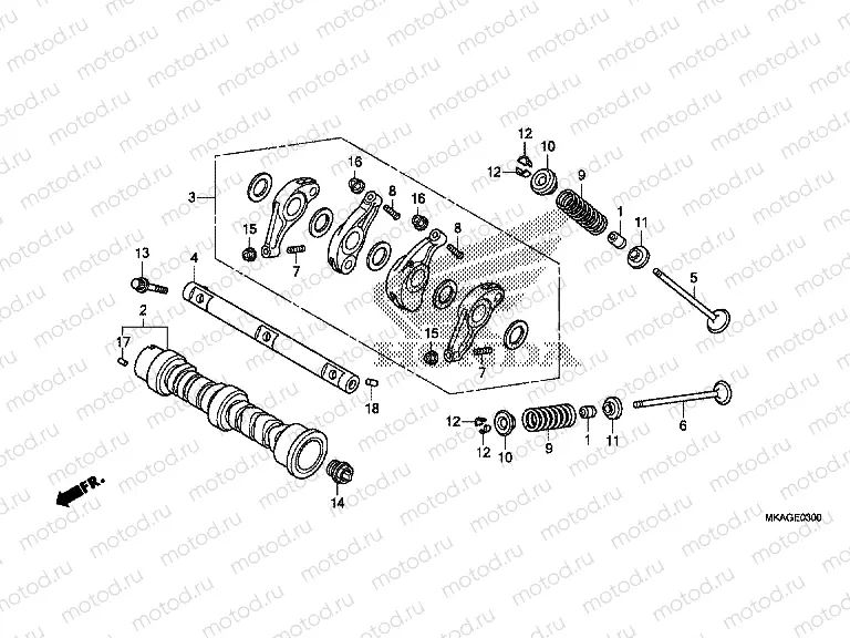 E-3 CAMSHAFT / VALVE